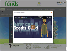Tablet Screenshot of getmefunds.com